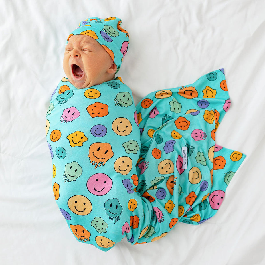 Tyler Swaddle Beanie Set