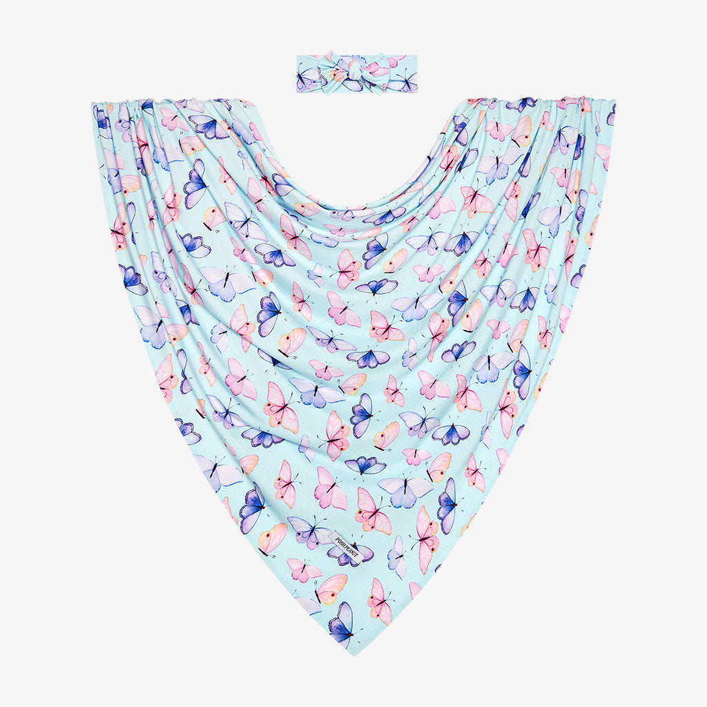 Bebe Swaddle Headband Set