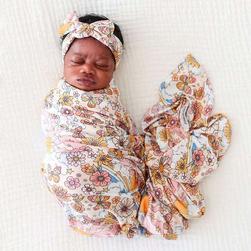 Dolly Swaddle Headband Set