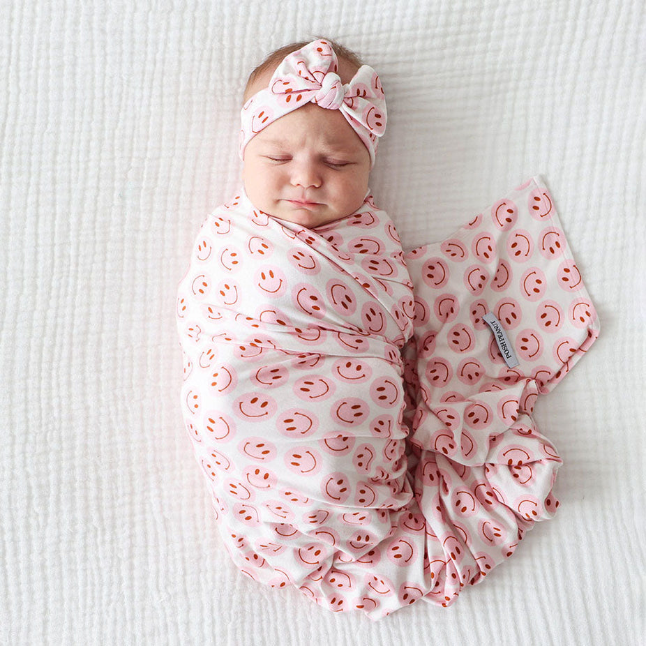 Kinsley Swaddle Headband Set