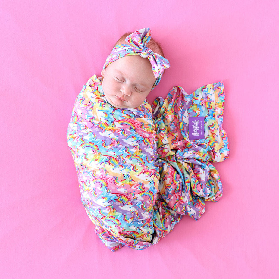 Lisa Frank® Markie™ Magic Swaddle Headband Set