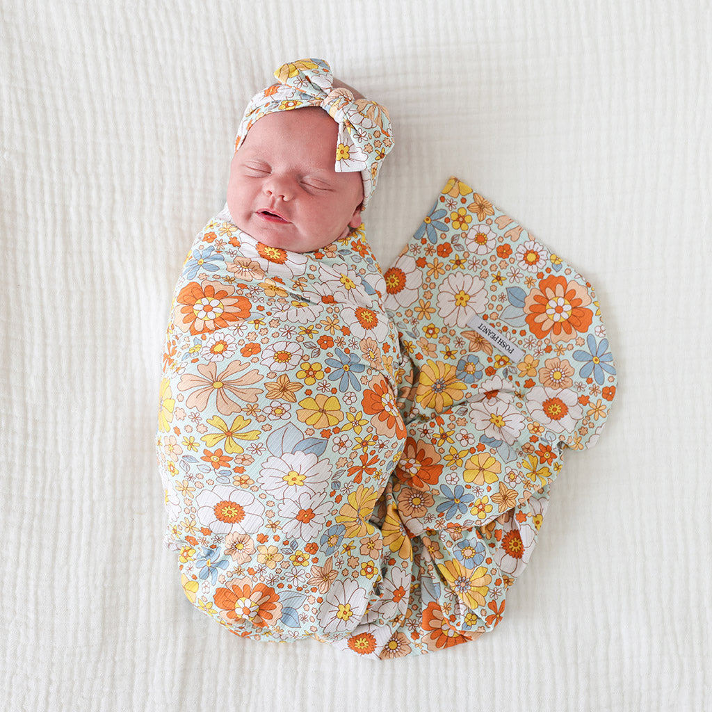 Ruth Swaddle Headband Set
