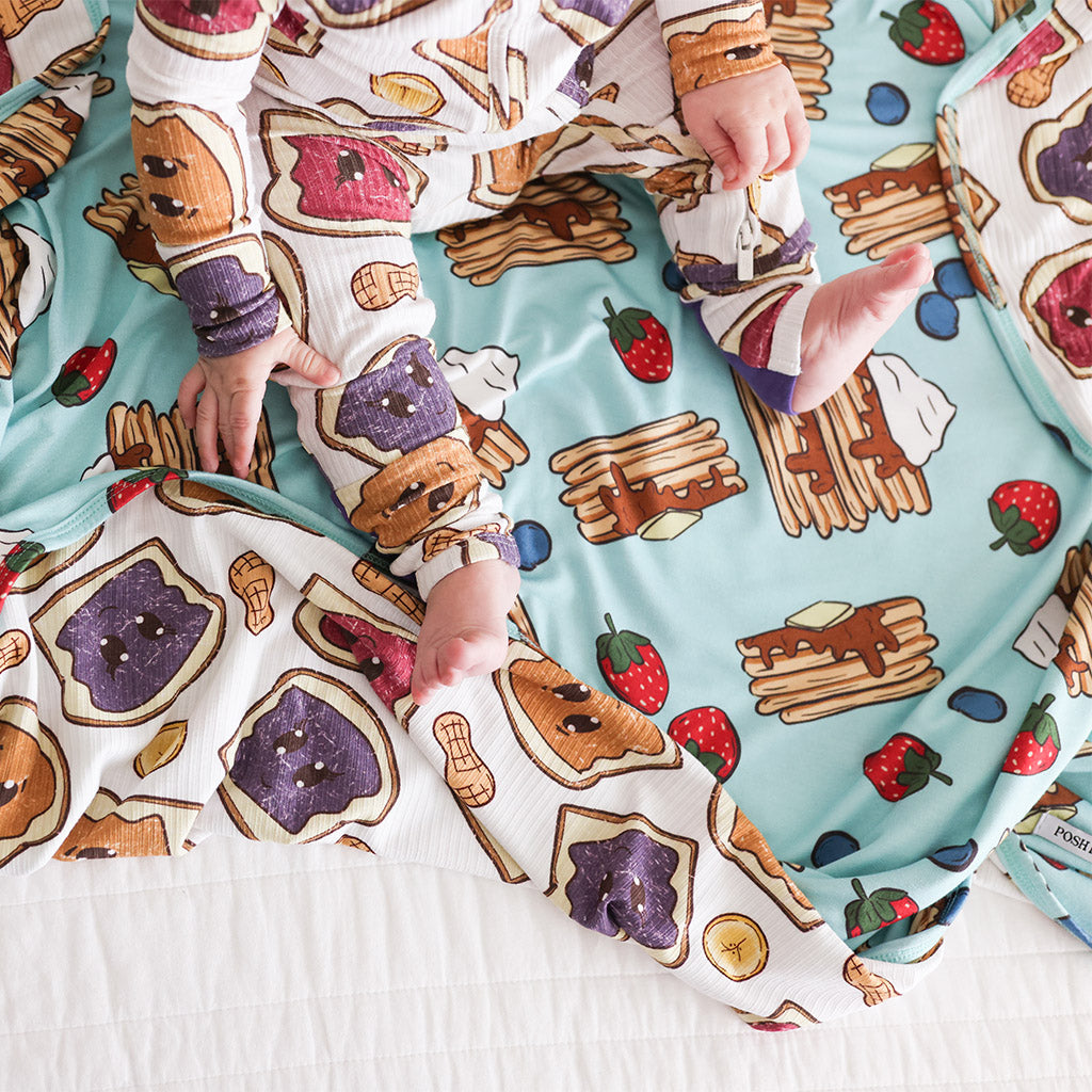 Pancake Party & Peanut Butter Jelly Time Patoo® Blanket