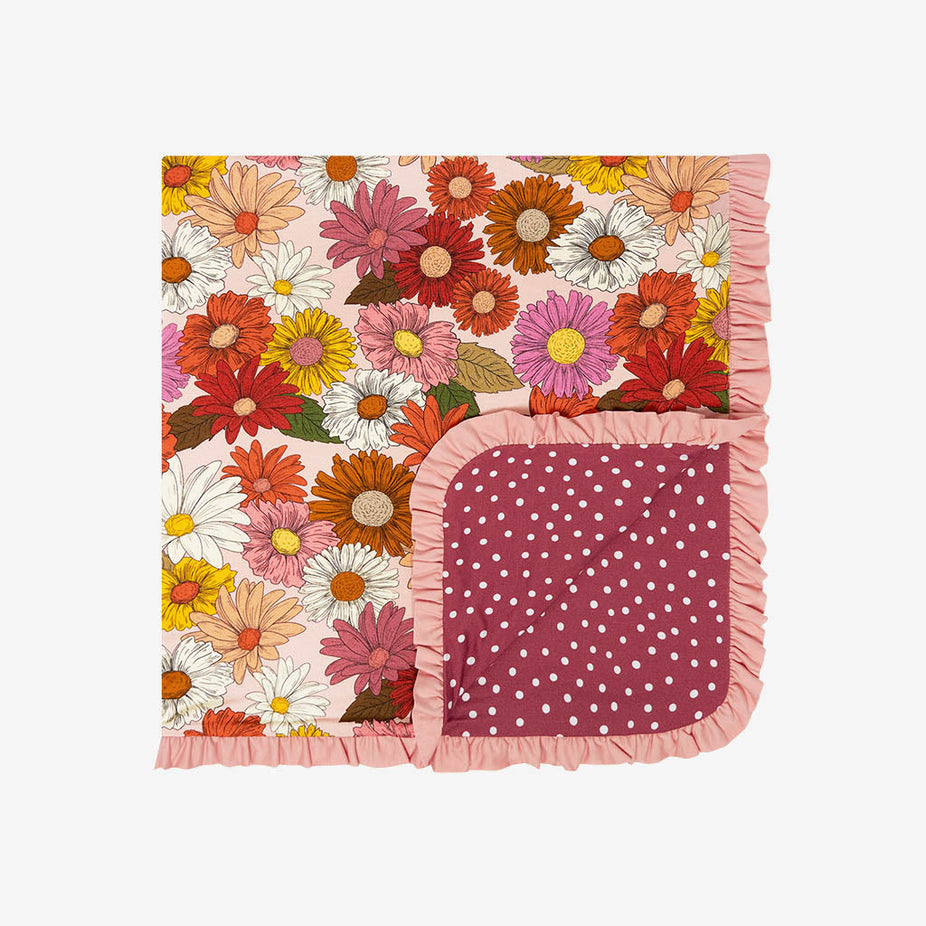 Della & Fall Polka Dot Ruffled Luxette Patoo™