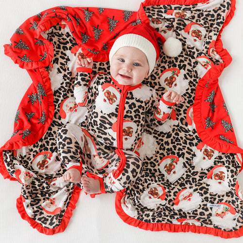Lana Claus & Poshmas Lana Ruffled Luxette Patoo® Blanket