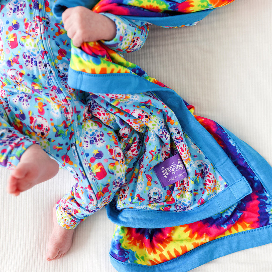 Lisa Frank® Spotty & Dotty™ & Lisa Frank® Tie Dye Luxette Patoo® Blanket