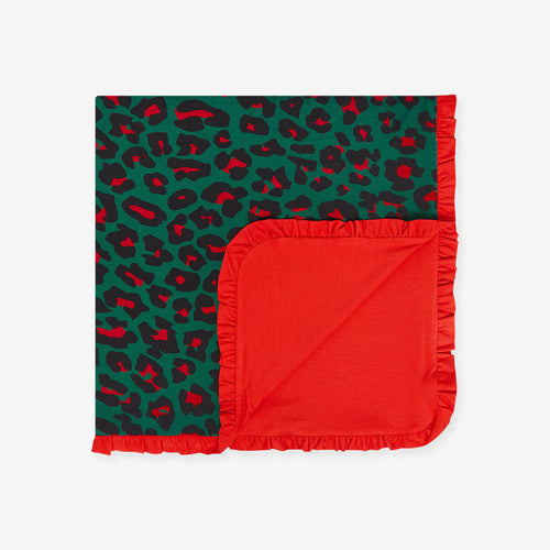 Whitley Grace & Vintage Holiday Red Ruffled Luxette Patoo™