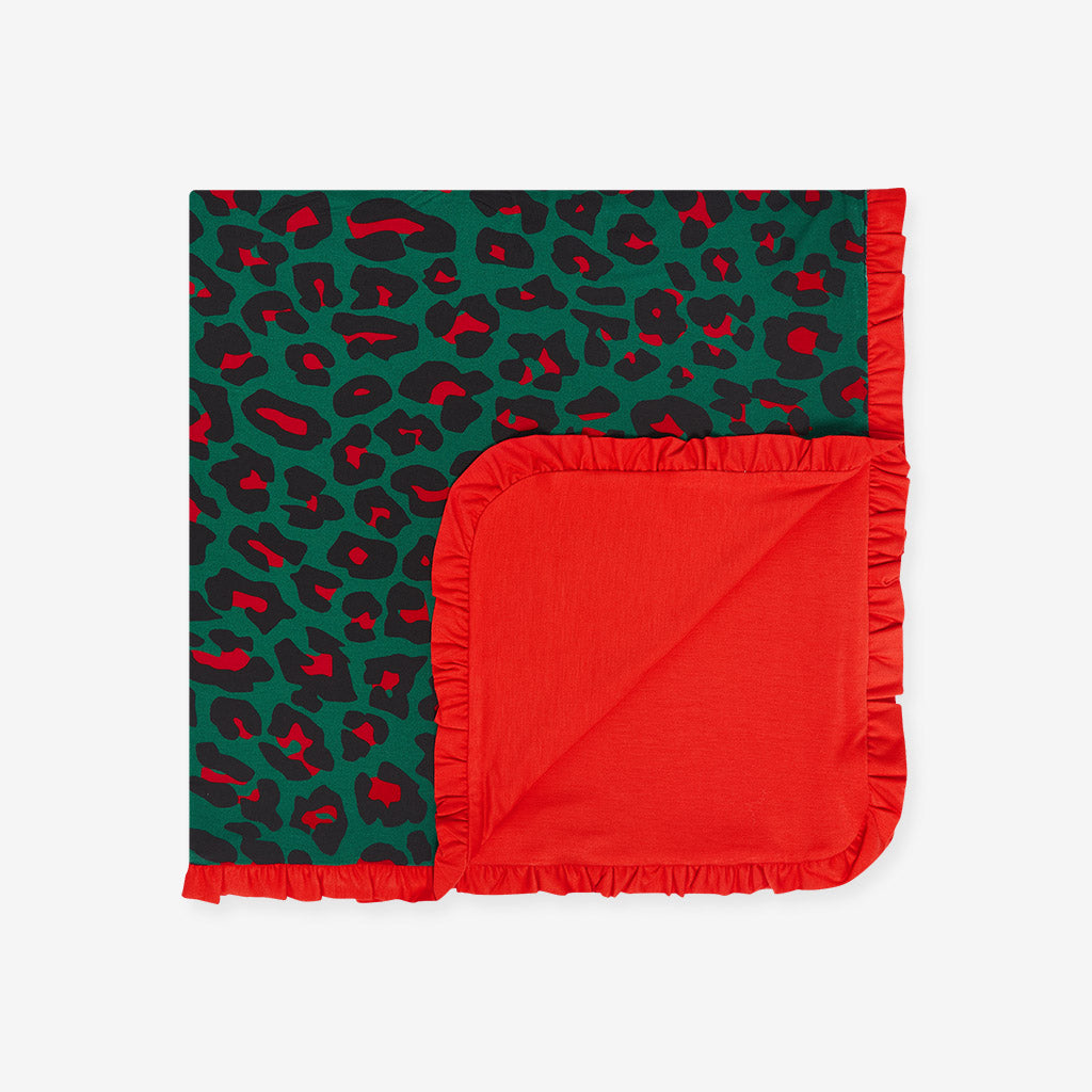 Whitley Grace & Vintage Holiday Red Ruffled Luxette Patoo™