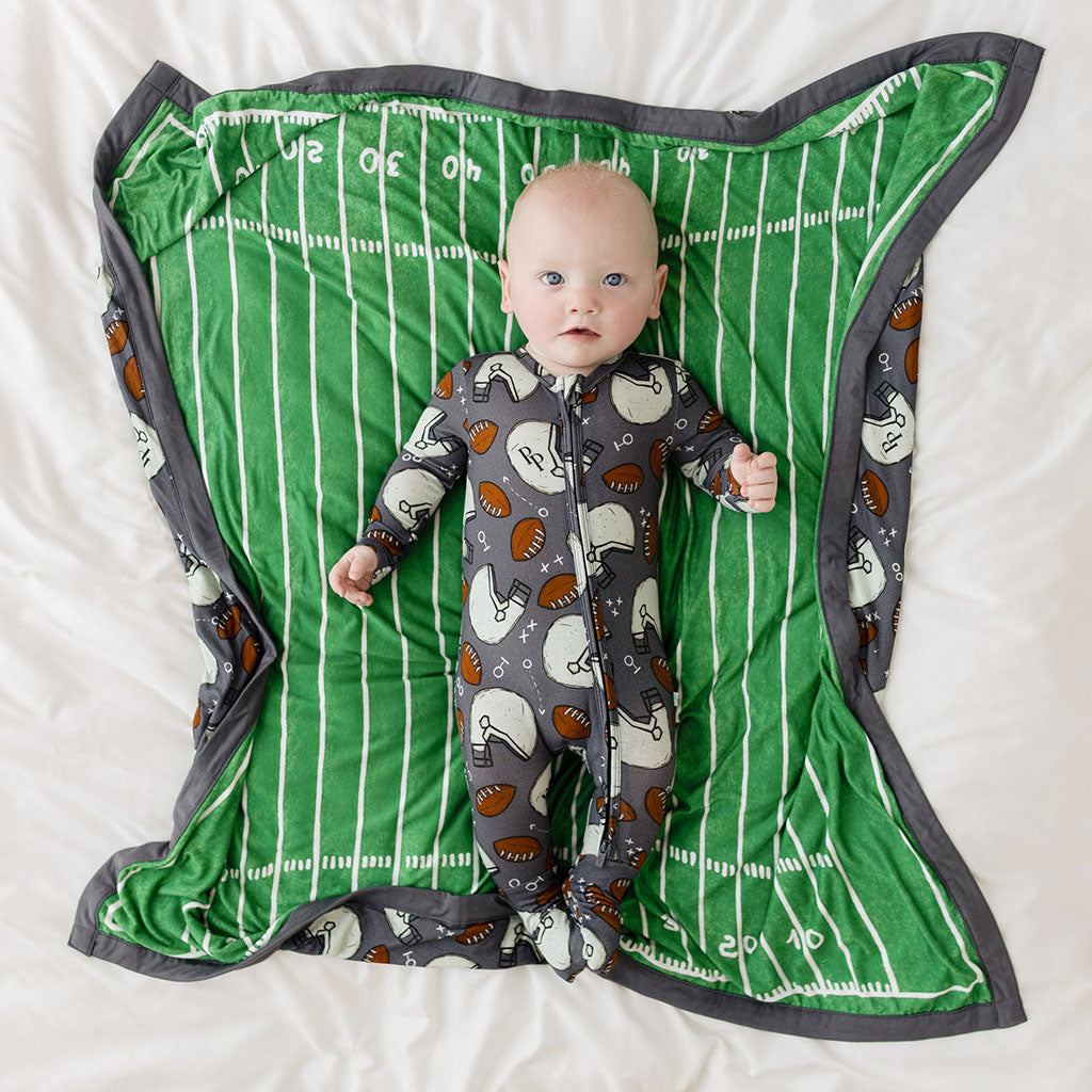 Posh Quarterback & Posh Game Day Luxette Patoo® Blanket
