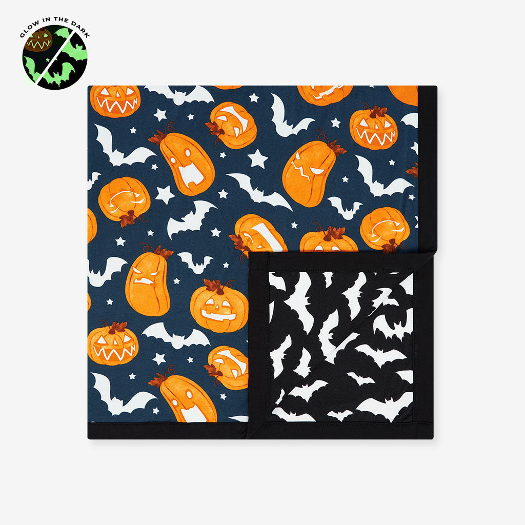 Spooky Pumpkins & Batty Luxette Patoo® Blanket