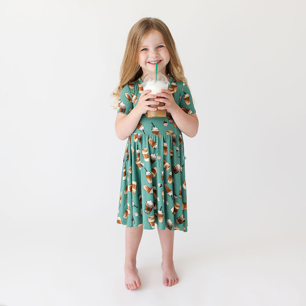 Morning Brew Twirl Dress