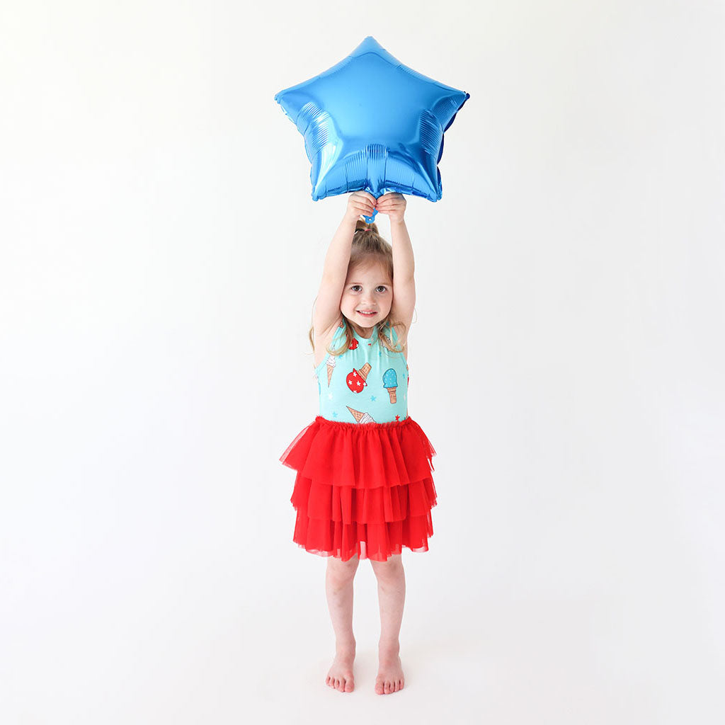 Happy Fourth Racerback Tulle Dress