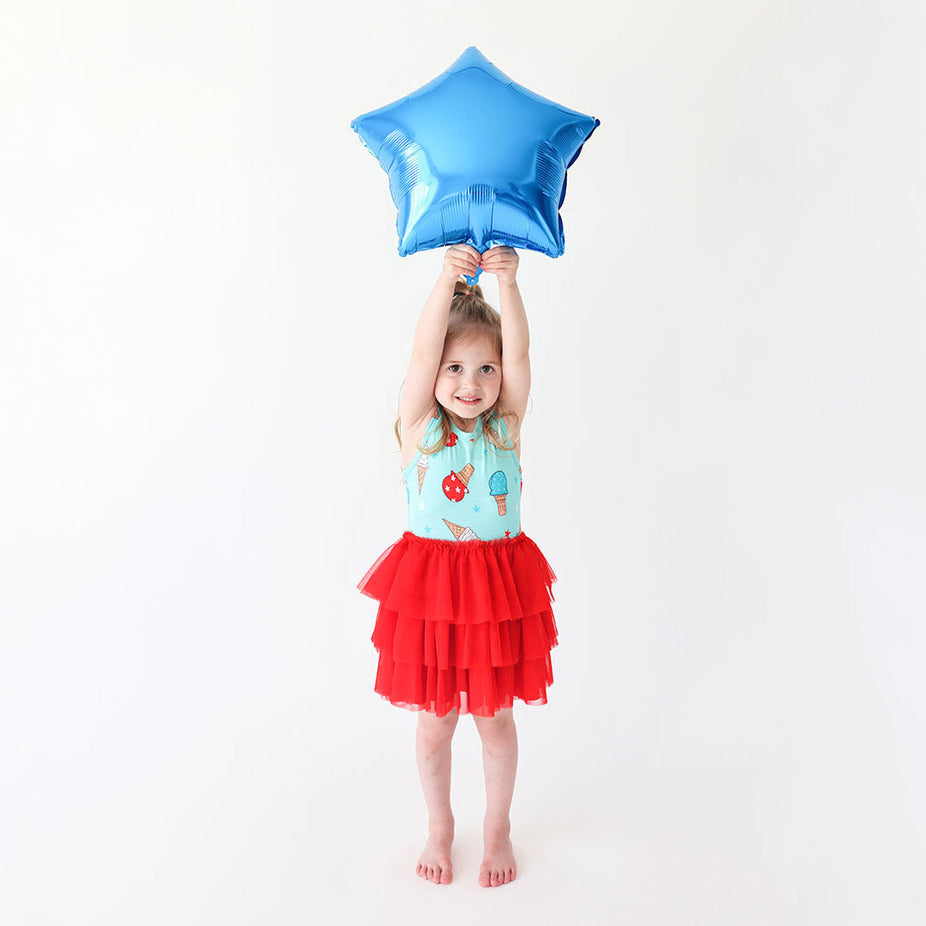 Happy Fourth Racerback Tulle Dress