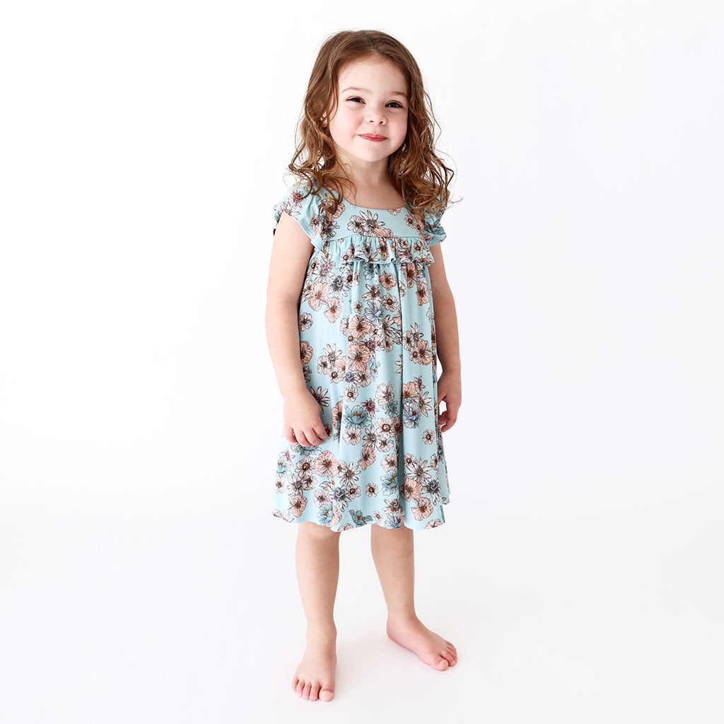 Natalie Cap Sleeve Babydoll Dress