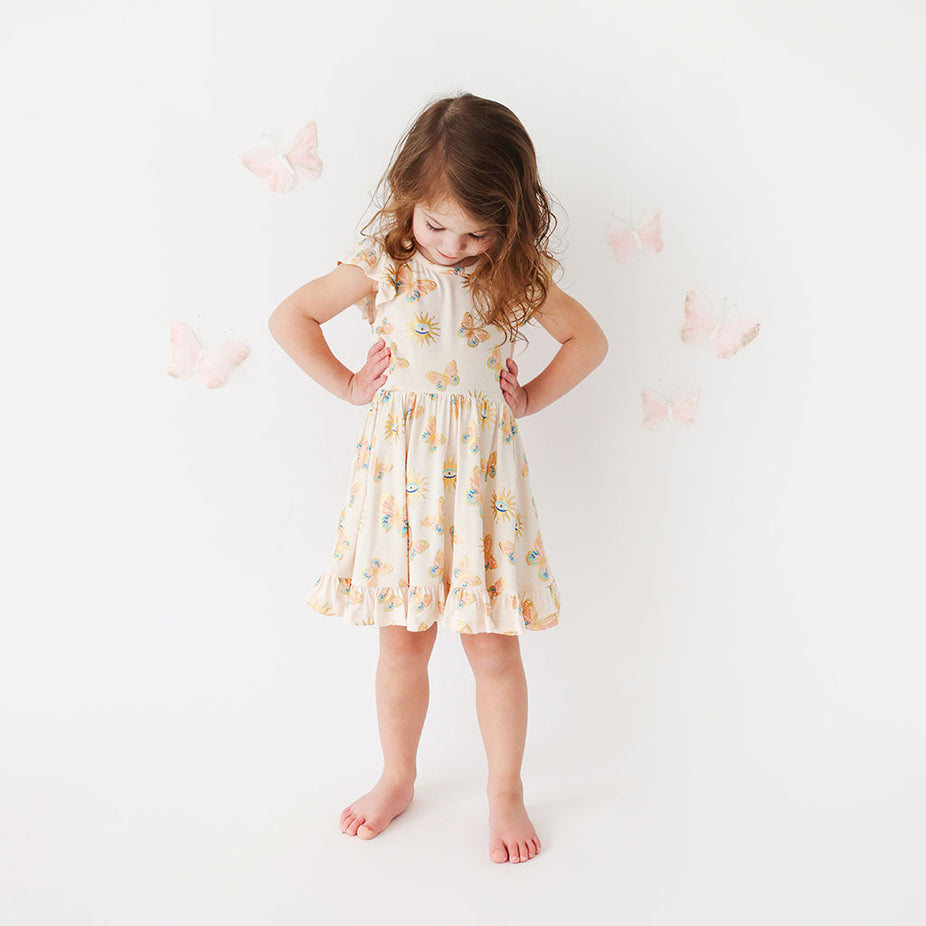 Pandora Ruffled Twirl Dress