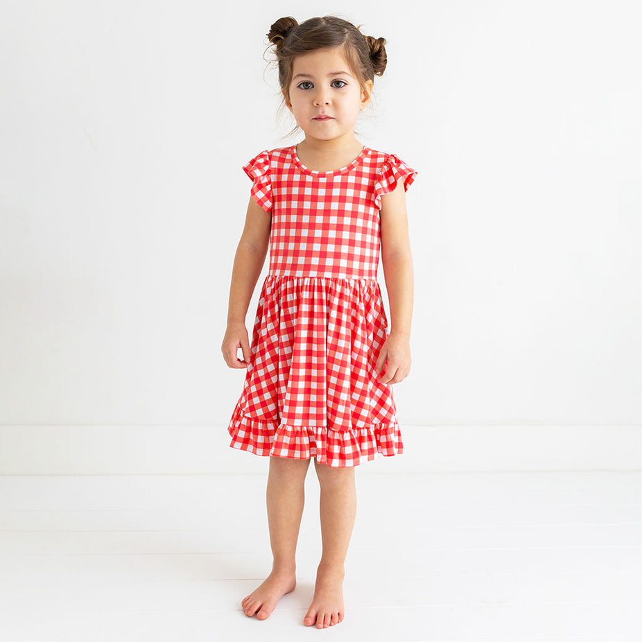 Polly Ruffled Twirl Dress
