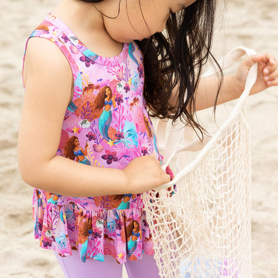 Disney's The Little Mermaid Ariel Ruffled Tank Top