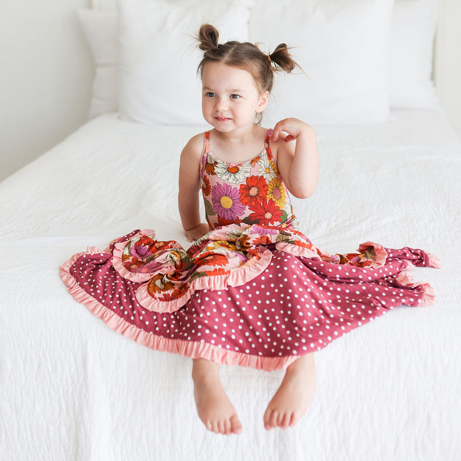 Della Girls' Picot Cami