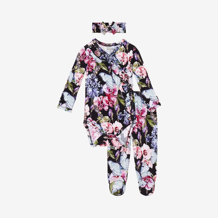 Chelsea Ruffled Kimono Set