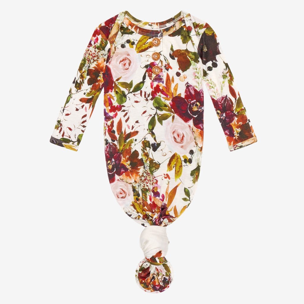 Corinne Button Knotted Gown