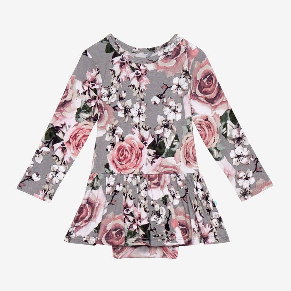 Daphne Long Sleeve Twirl Skirt Bodysuit