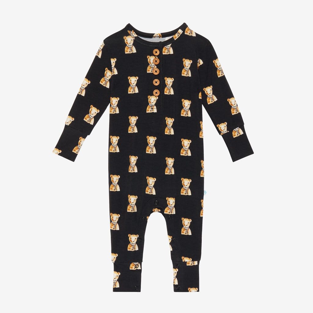 Fred Long Sleeve Henley Romper