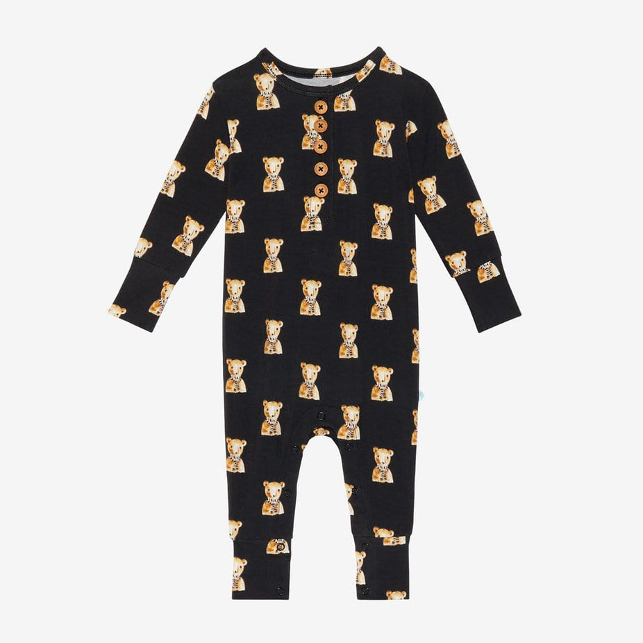 Fred Long Sleeve Henley Romper