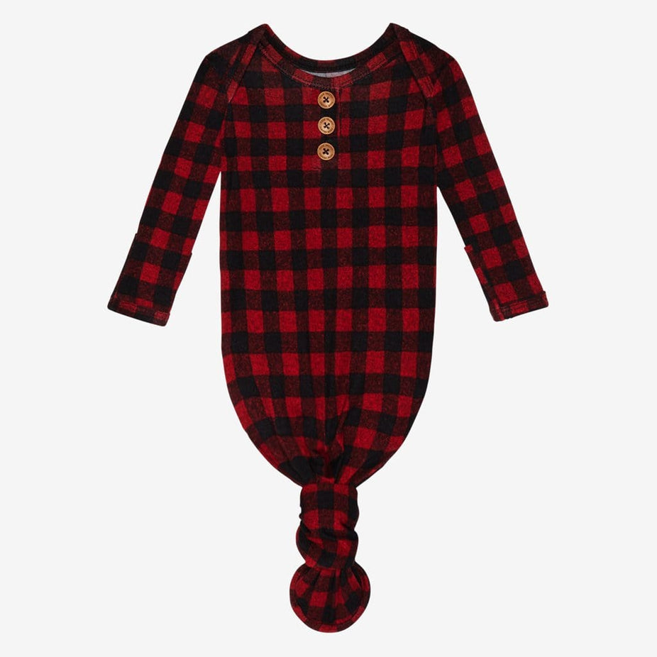 Grayson Button Knotted Gown