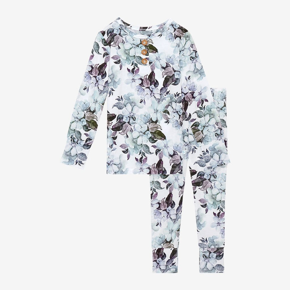 Jules Floral Long Sleeve Henley Pajamas