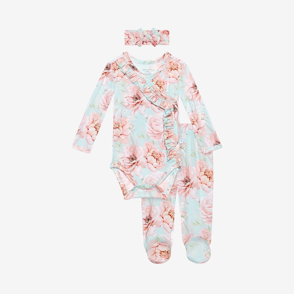 Kennedy Ruffled Kimono Set