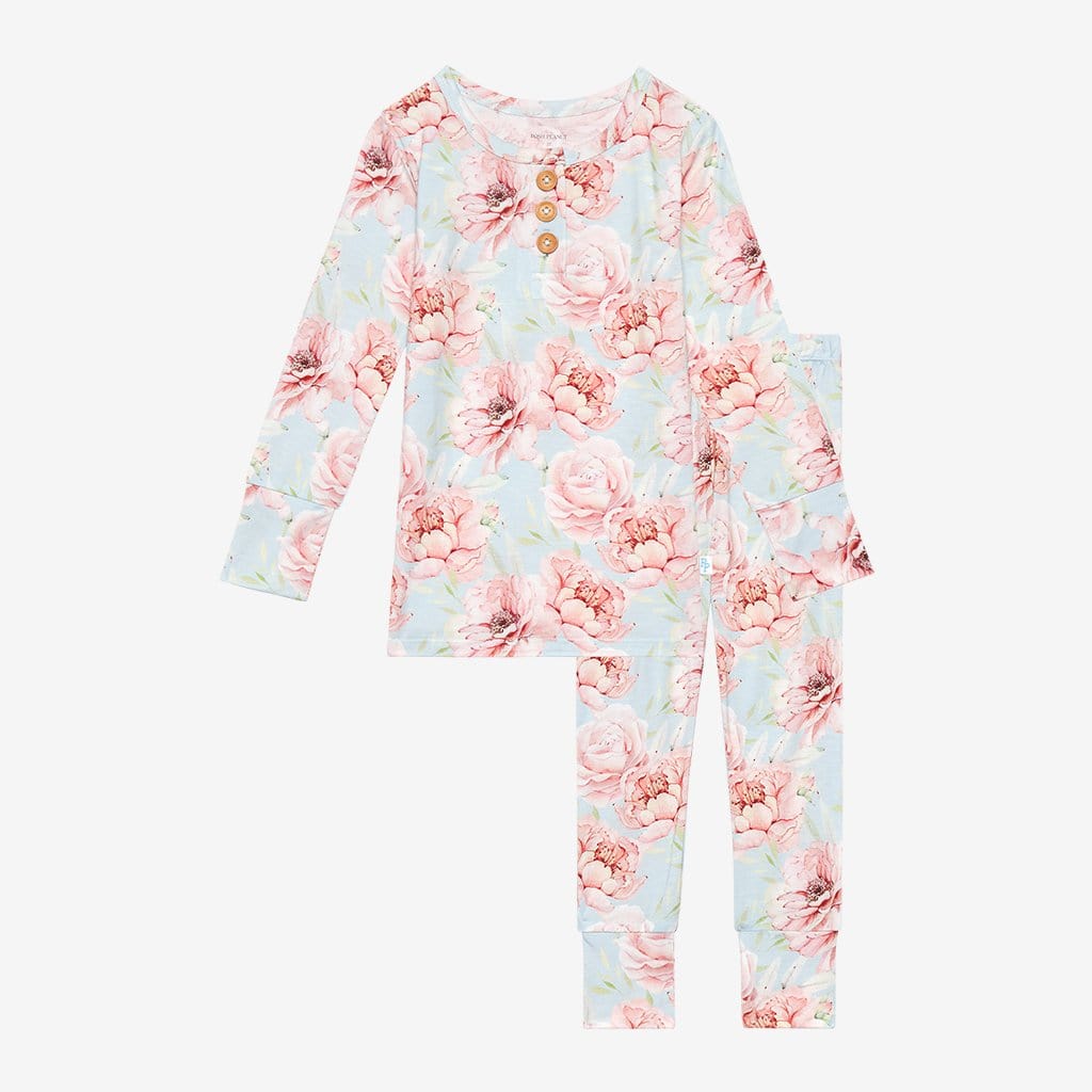 Kennedy Long Sleeve Henley Pajamas
