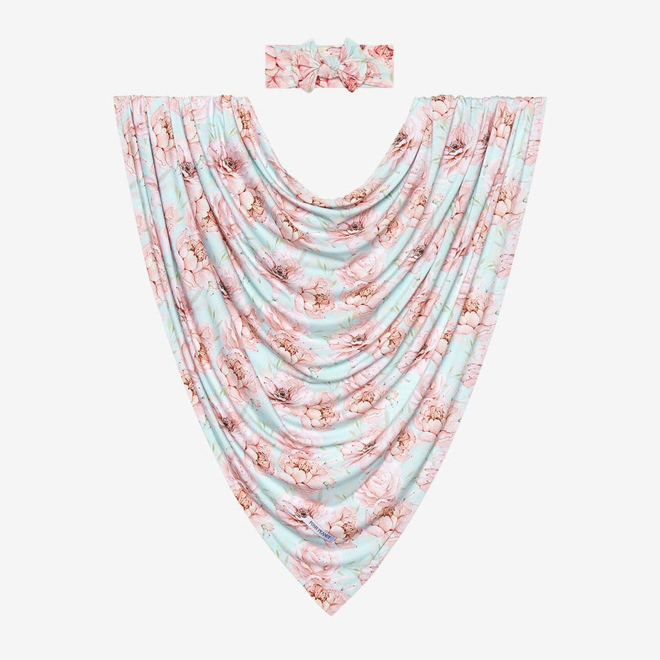 Kennedy Swaddle Headband Set