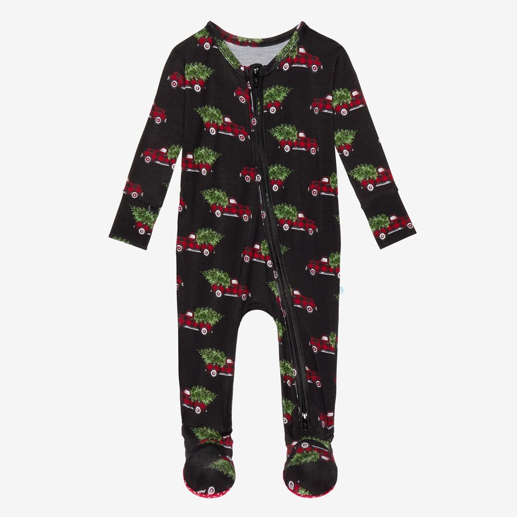 Levi Footie Zippered One Piece