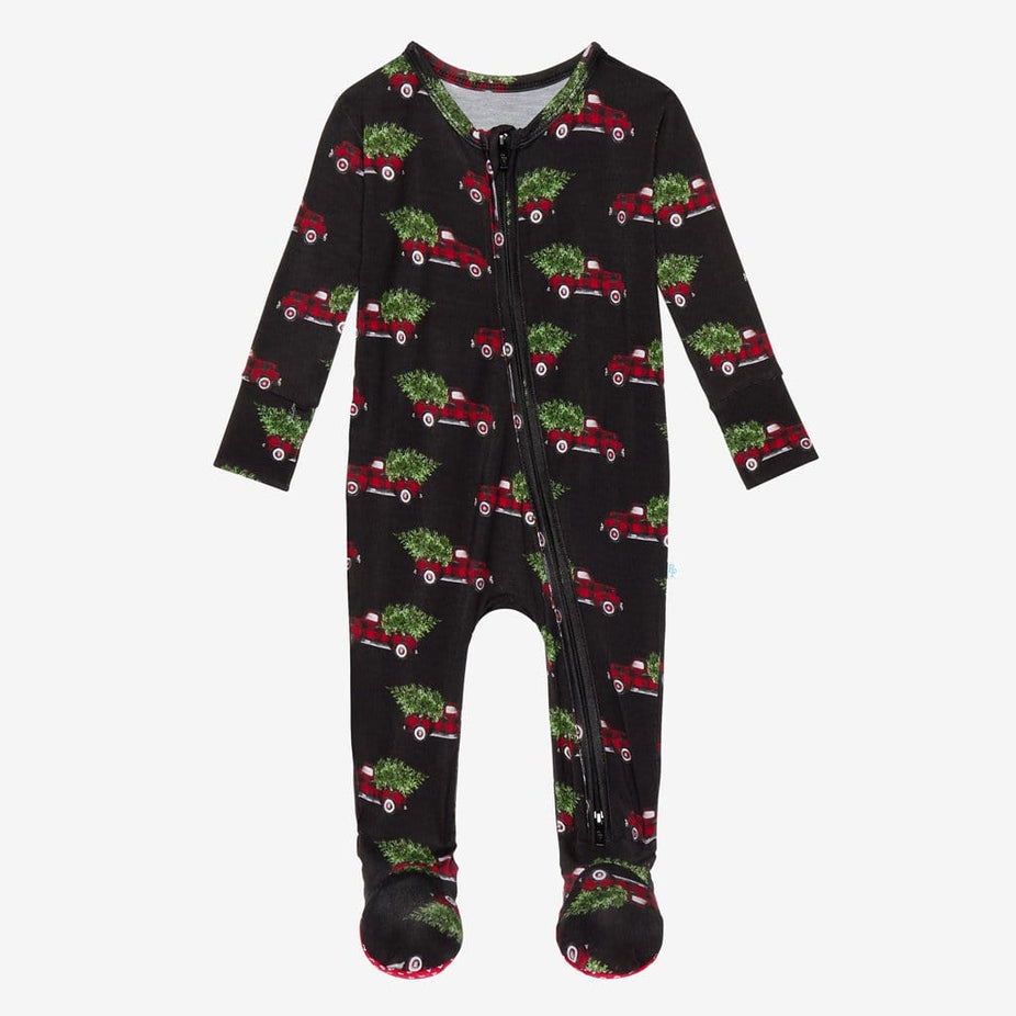 Levi Footie Zippered One Piece