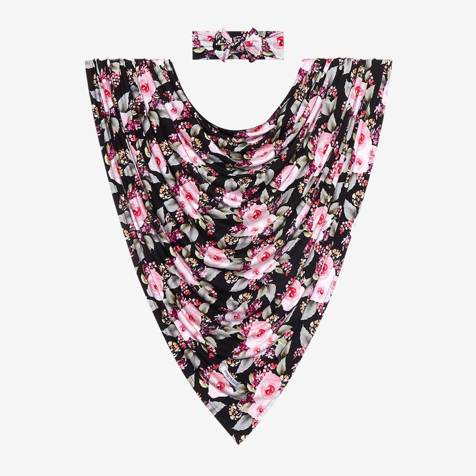 Milana Swaddle Headband Set