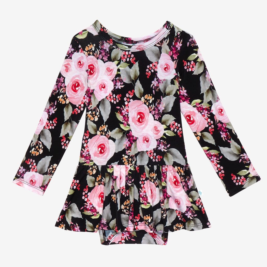 Milana Long Sleeve Twirl Skirt Bodysuit