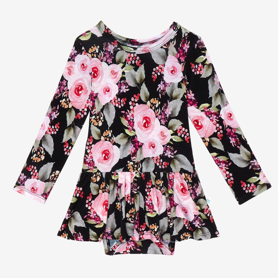 Milana Long Sleeve Twirl Skirt Bodysuit