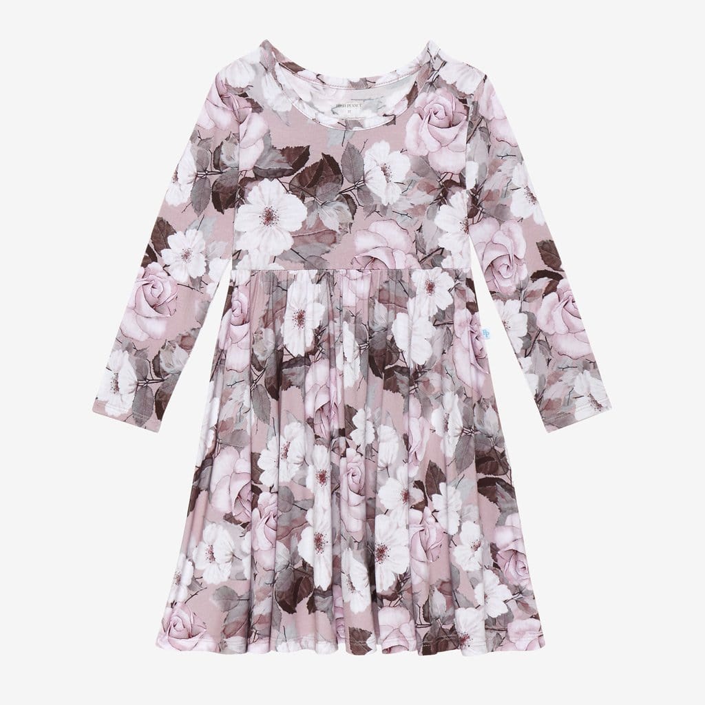 Nikki Long Sleeve Twirl Dress