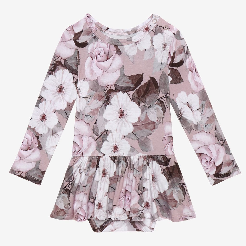 Nikki Long Sleeve Twirl Skirt Bodysuit