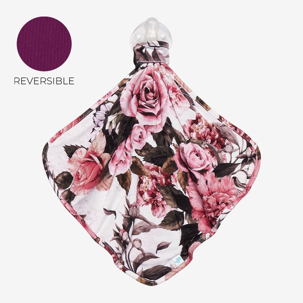 Rima & Orchid Ribbed Pink Floral Lovey