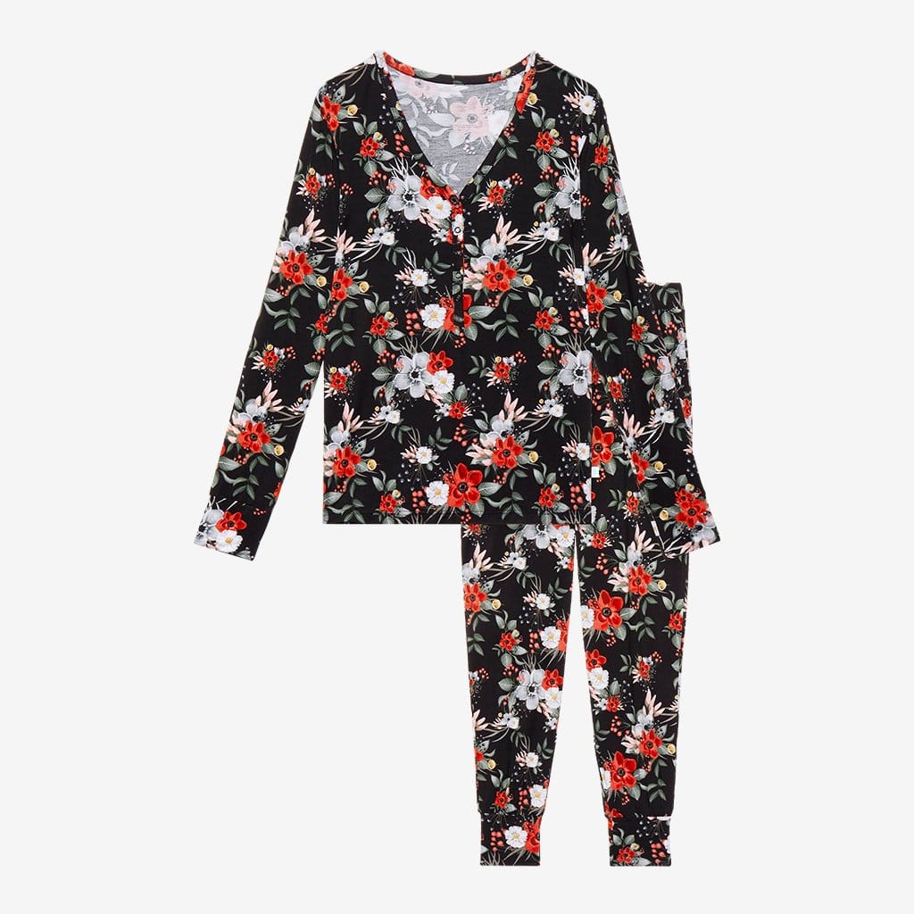 Rowena Floral Women's Long Sleeve Loungewear