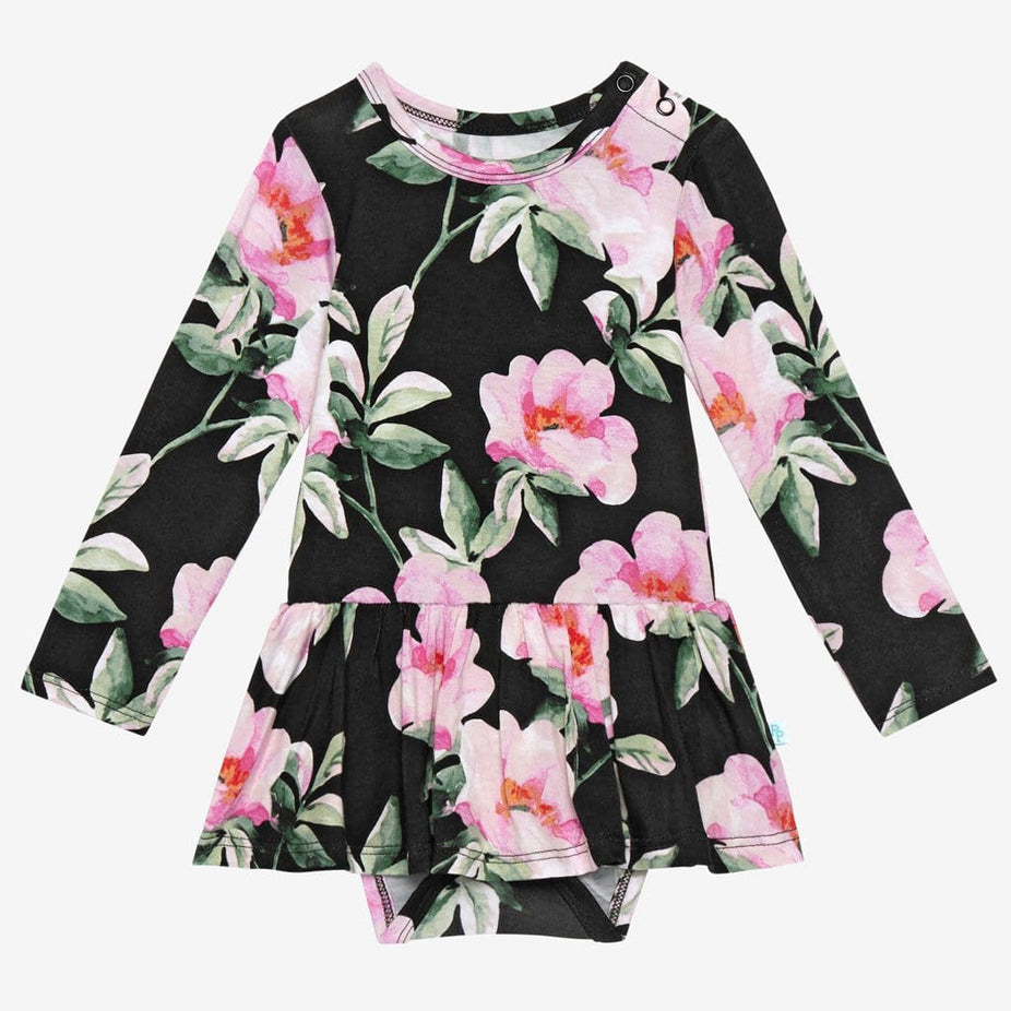Tenni Long Sleeve Twirl Skirt Bodysuit