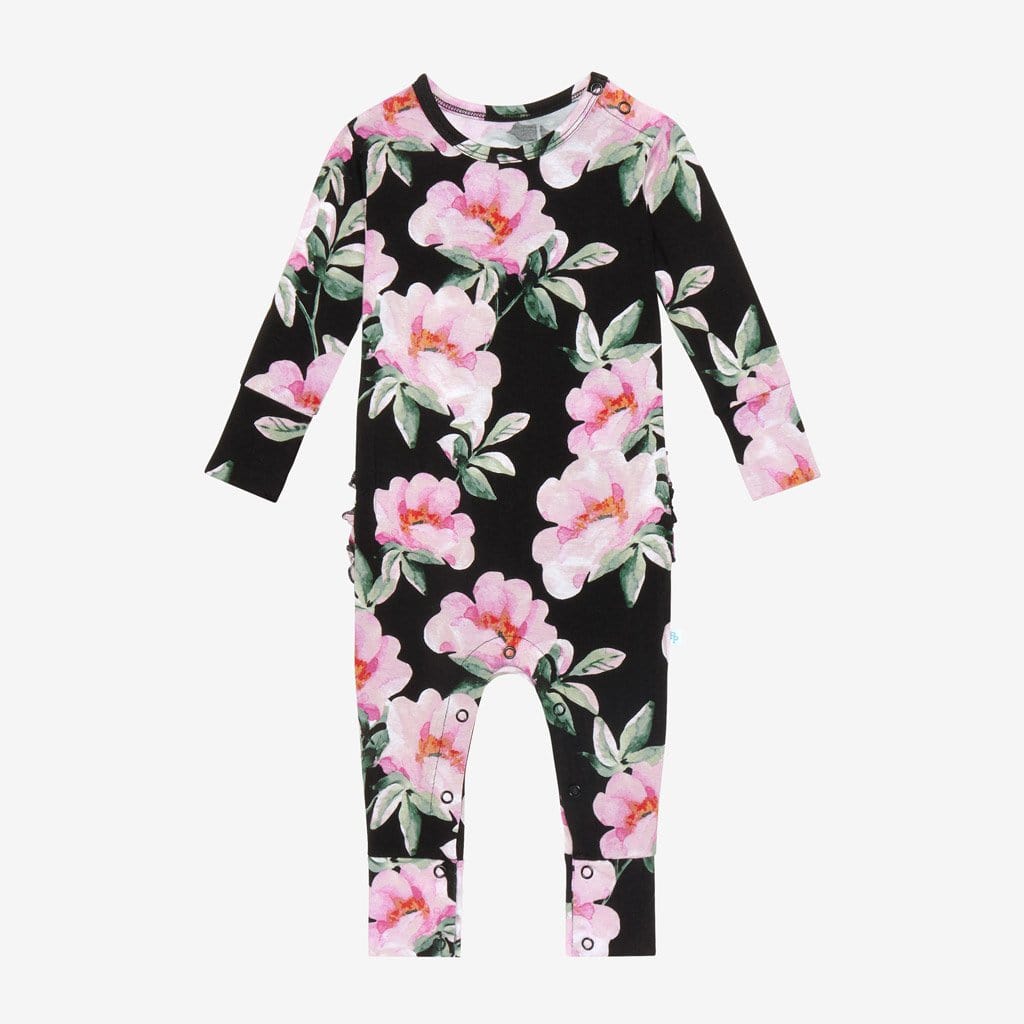 Tenni Long Sleeve Ruffled Romper