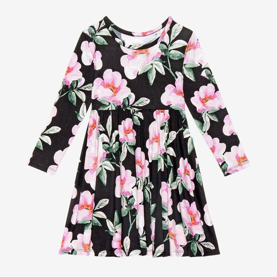 Tenni Long Sleeve Twirl Dress