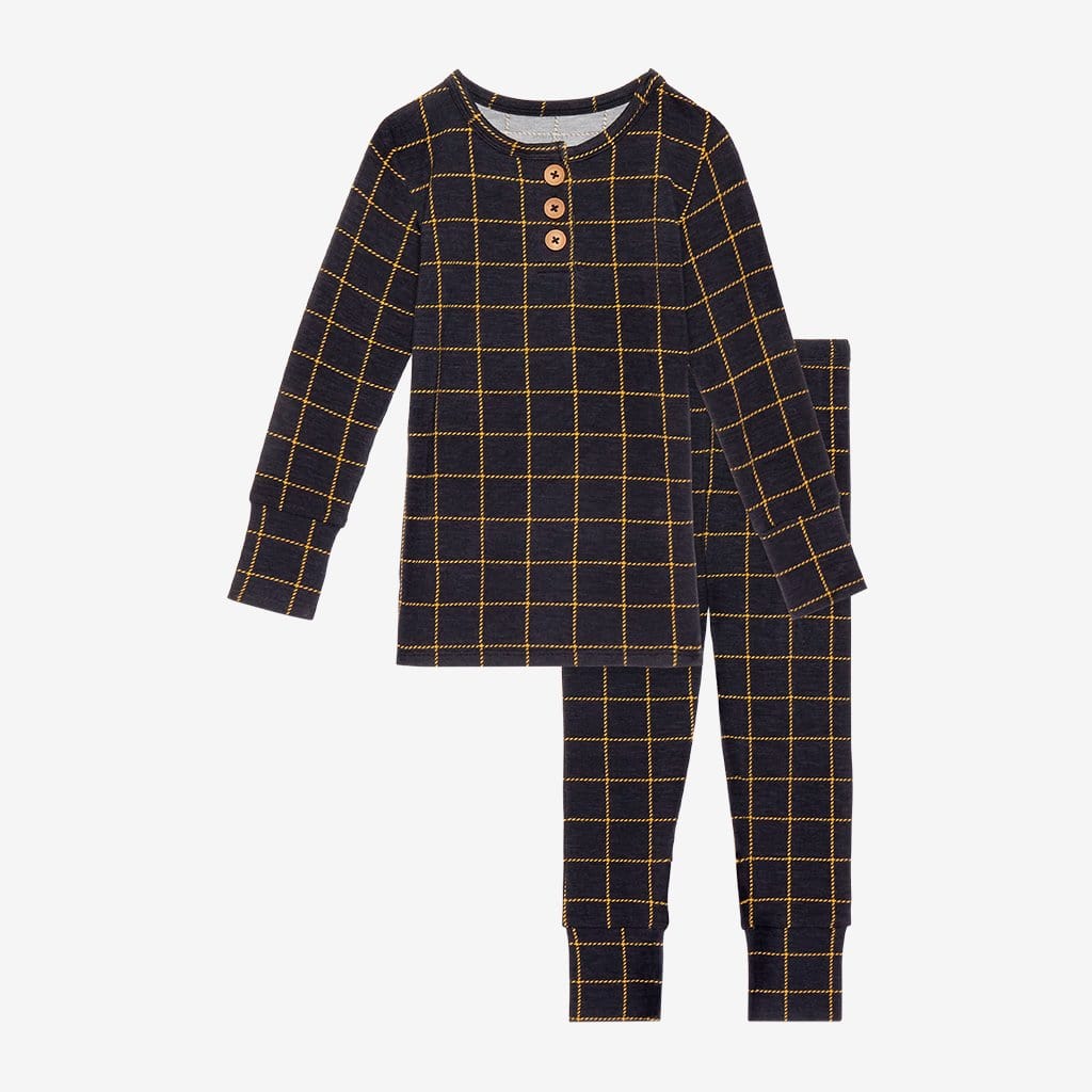 Tucker Long Sleeve Henley Pajamas