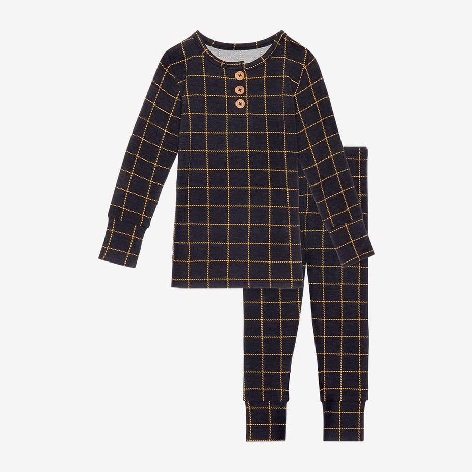 Tucker Long Sleeve Henley Pajamas