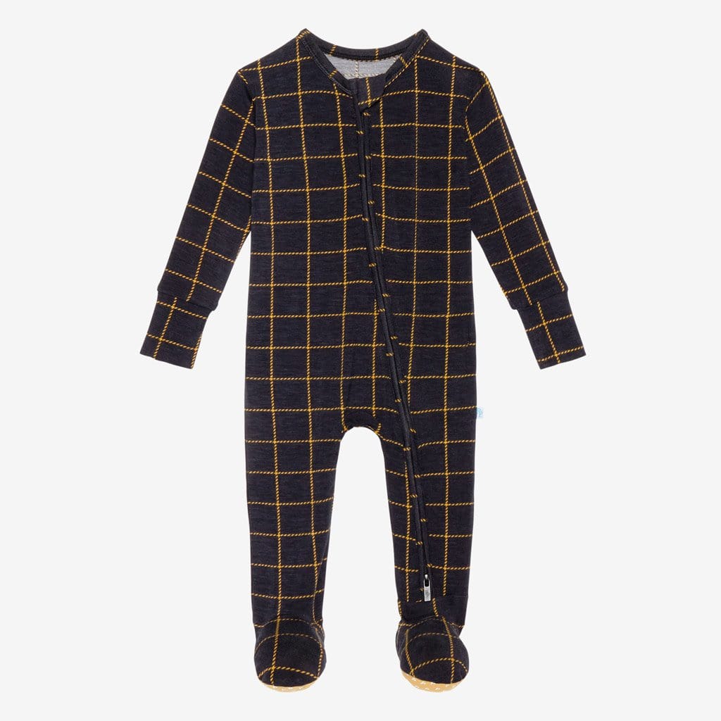 Tucker Footie Zippered One Piece