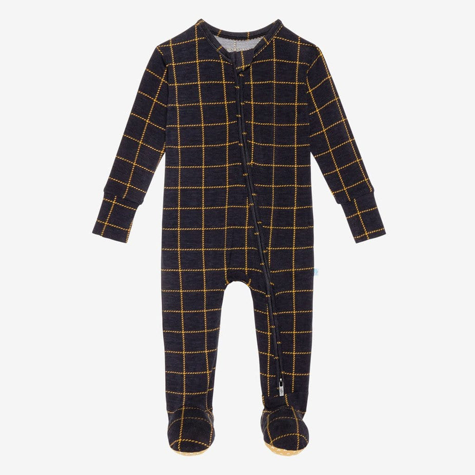 Tucker Footie Zippered One Piece