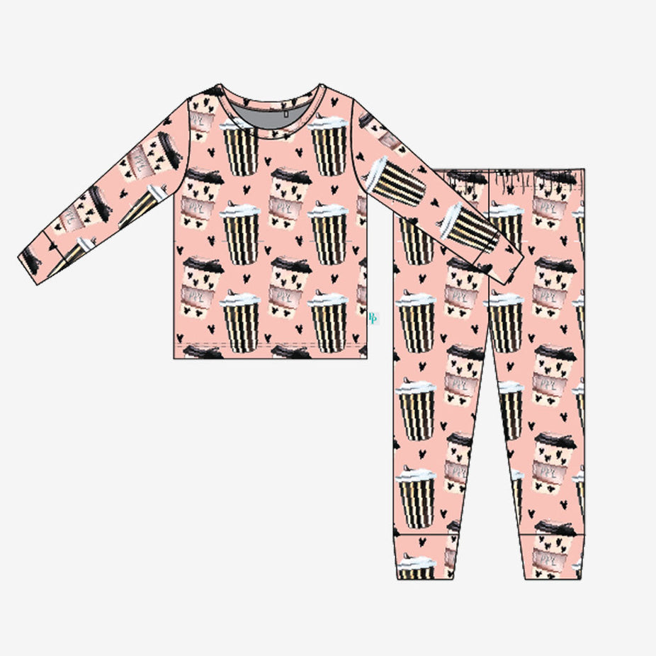Posh Pumpkin Latte Classic Pajama Set