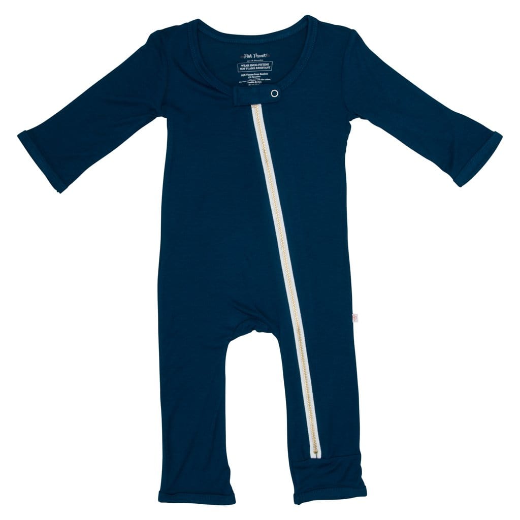 Sailor Blue Zippered One Piece